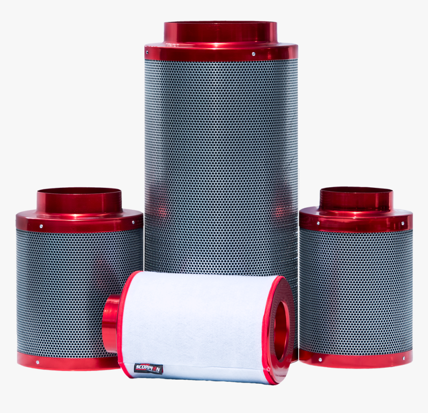 Red Scorpion Carbon Filter , Png Download - Mesh, Transparent Png, Free Download