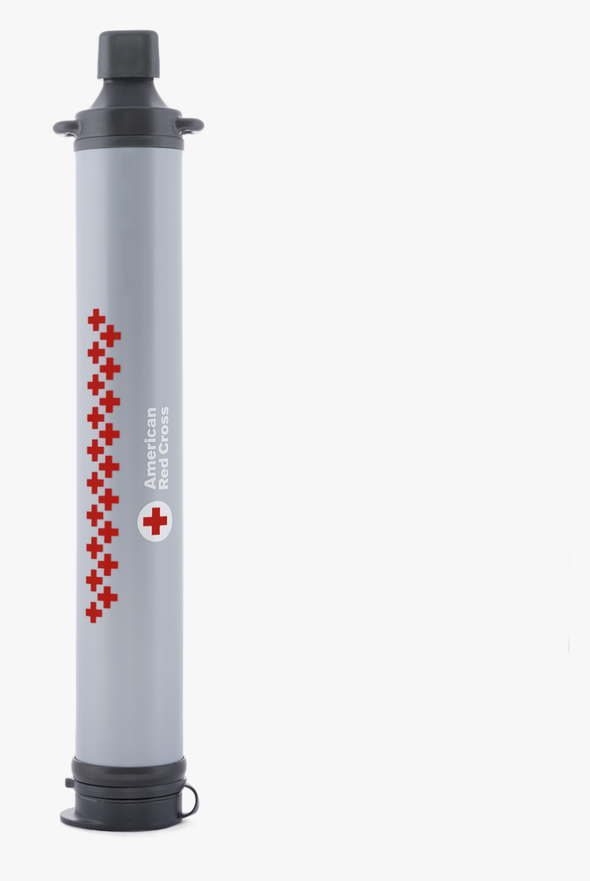 Lifestraw And American Red Cross Personal Water Filter - Lifestraw Red Cross, HD Png Download, Free Download