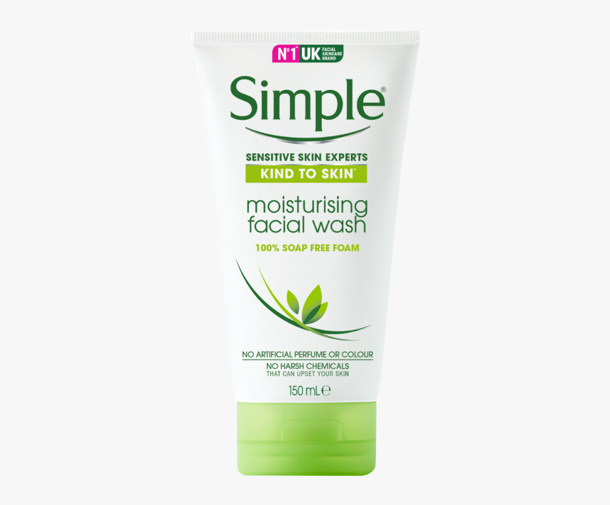 Simple Kind To Skin Moisturising Face Wash - Moisturizer Simple Products, HD Png Download, Free Download