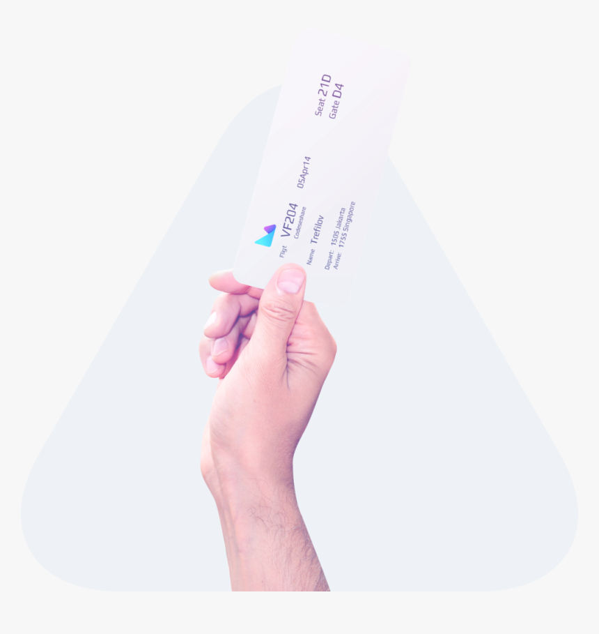 Boarding Pass - Measuring Instrument, HD Png Download, Free Download