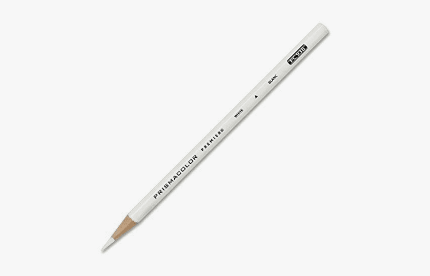 Prismacolor Premier - White - Colored Pencil - White Lead Carpenter Pencil, HD Png Download, Free Download