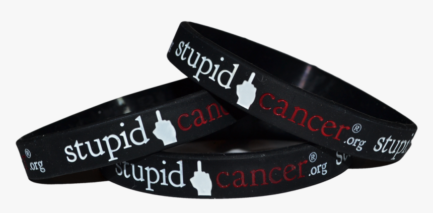 The Red Middle Finger Wristbands - Strap, HD Png Download, Free Download