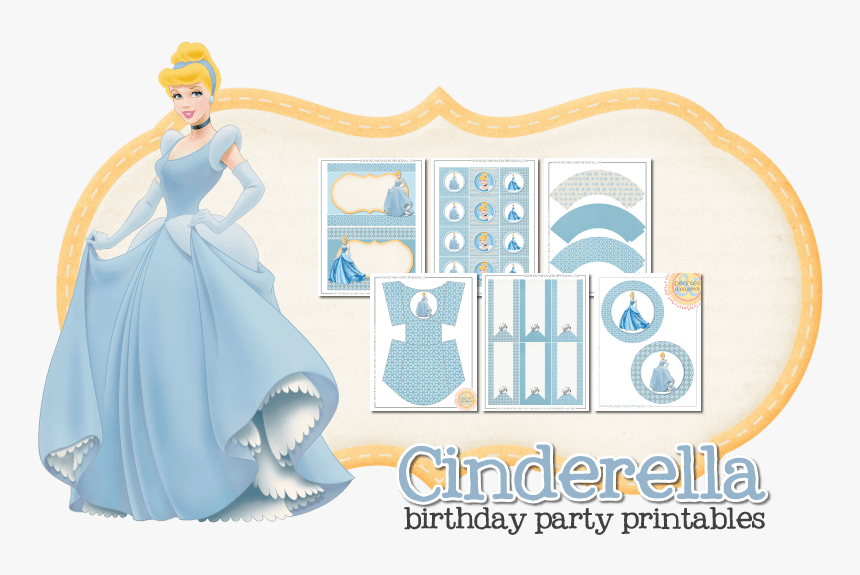 Imprimibles Cenicienta - Lupita Nyong O Cinderella Dress, HD Png Download, Free Download