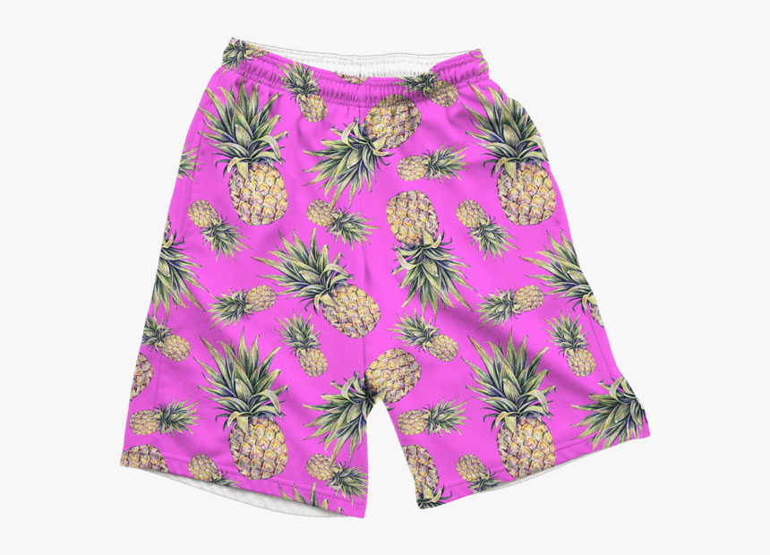 Pink Pineapple Shorts Mens Shorts T6"
 Class= - Board Short, HD Png Download, Free Download