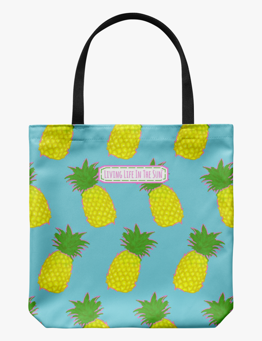 Pineapple Tote Bag, Preppy Pineapple Tote, Beach Tote, - Tote Bag, HD Png Download, Free Download