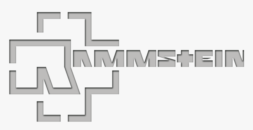 Rammstein Logo Png - White Rammstein Logo Png, Transparent Png, Free Download