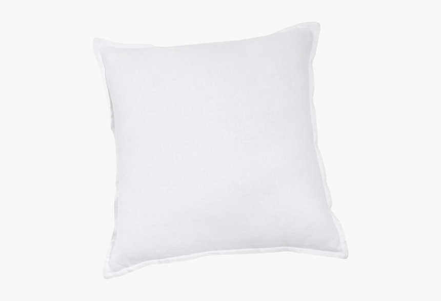 White Linen Cushion - Throw Pillow, HD Png Download, Free Download