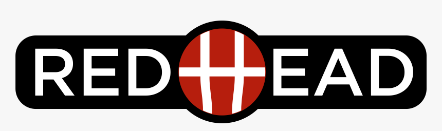 Redhead Logo Black On White Final, HD Png Download, Free Download