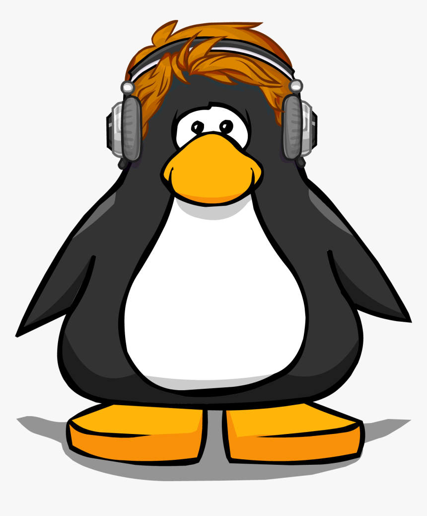 Image Redhead From A - Club Penguin Miner Hat, HD Png Download, Free Download