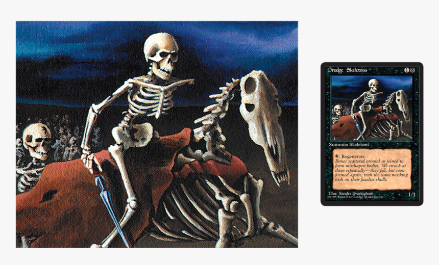 Drudge Skeletons Mtg, HD Png Download, Free Download