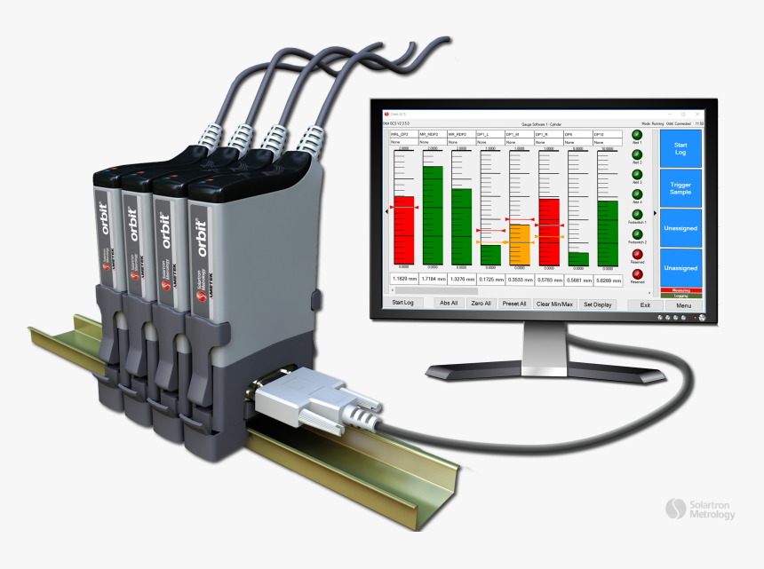 Digital Measurement Orbit Software Gcs - Computer Monitor, HD Png Download, Free Download