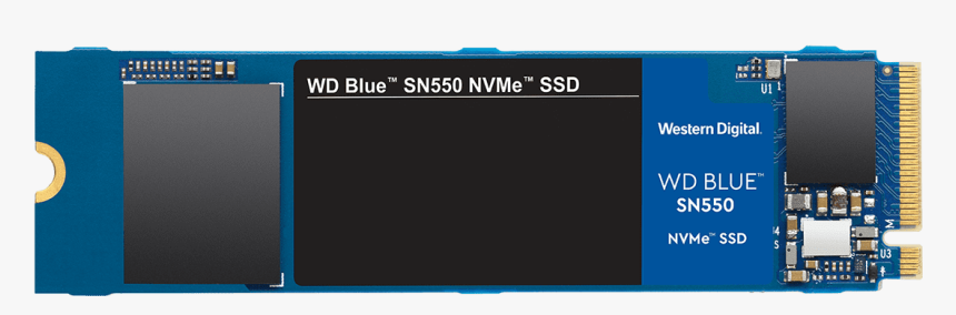 Wd Blue™ Sn550 Nvme™ Ssd 250gb - Ssd M 2 Blue Sn550, HD Png Download, Free Download