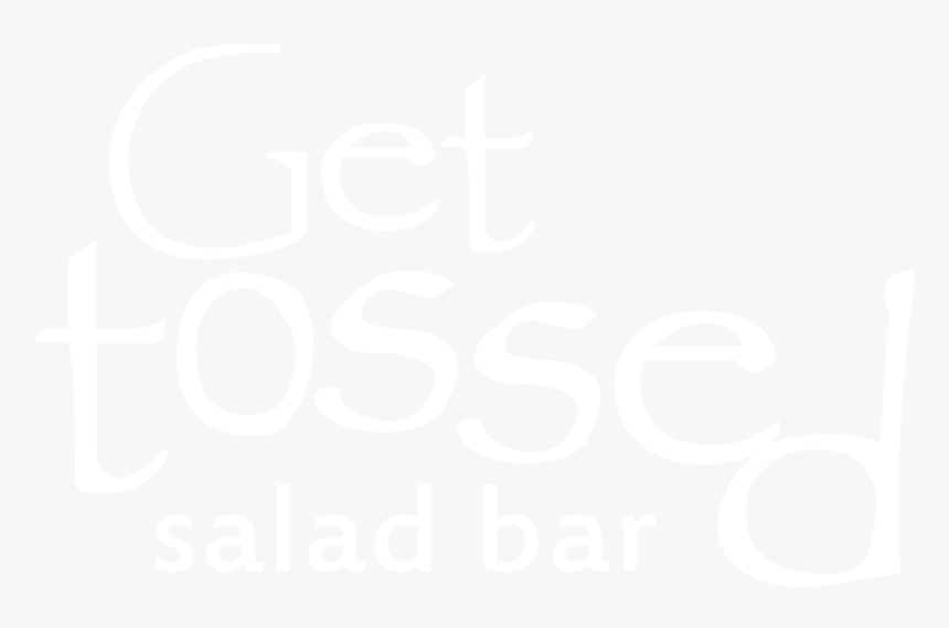 Get Tossed Salad Bar - Calligraphy, HD Png Download, Free Download