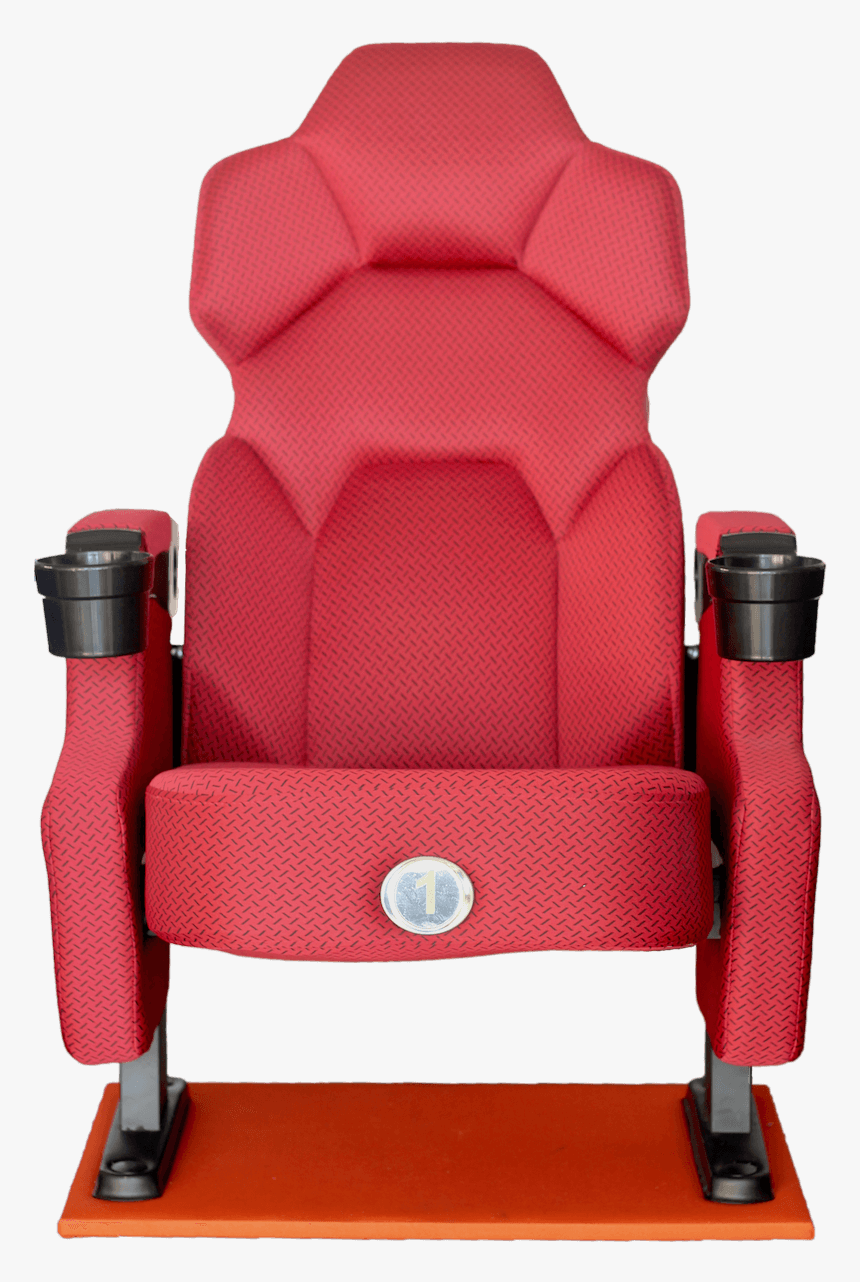 Mat Red Cinema Seat19 - Seat Png, Transparent Png, Free Download