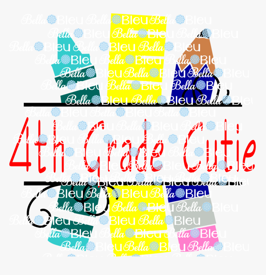 4th Grade Cutie Printable Back To School, HD Png Download, Free Download