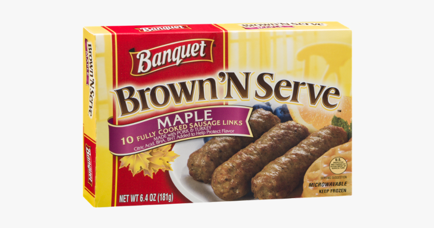 Brown N Serve Sausage Maple, HD Png Download, Free Download