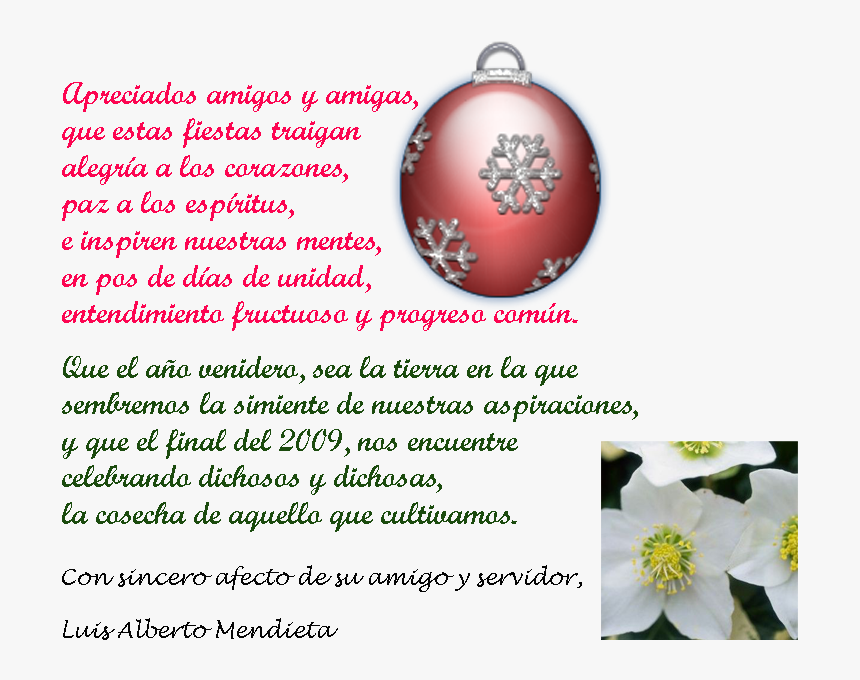 Mensaje Navideno En Ingles Y Espanol Hd Png Download Kindpng