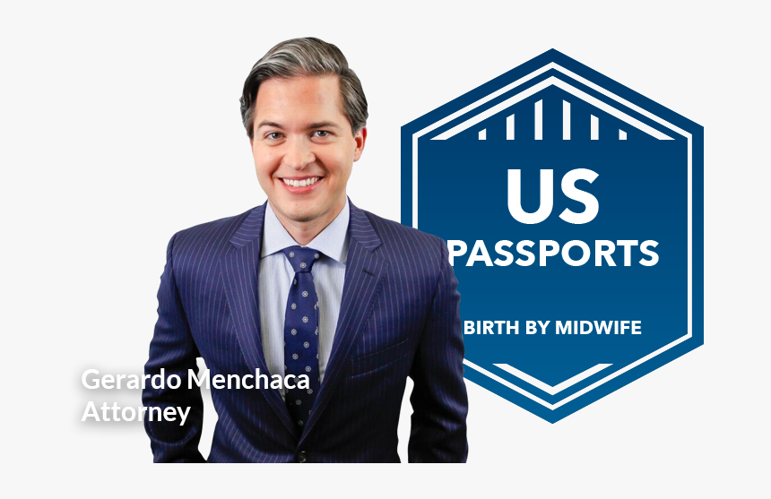 Gerardo Menchaca Picture&uspassports Birthmidwife Badge - Gerardo Menchaca Lona San Antonio, HD Png Download, Free Download