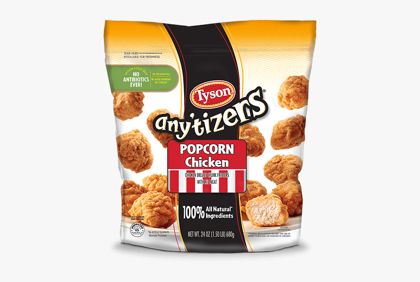 Any Tizers Popcorn Chicken, HD Png Download, Free Download