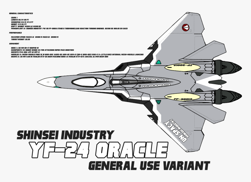 Yf 24 Macross, HD Png Download, Free Download