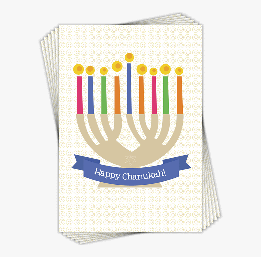 Chanukah Cards 6 Pack - Hanukkah, HD Png Download, Free Download