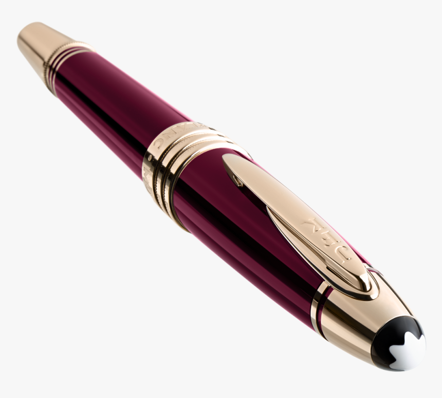 Montblanc Jfk Burgundy Rollerball, HD Png Download, Free Download