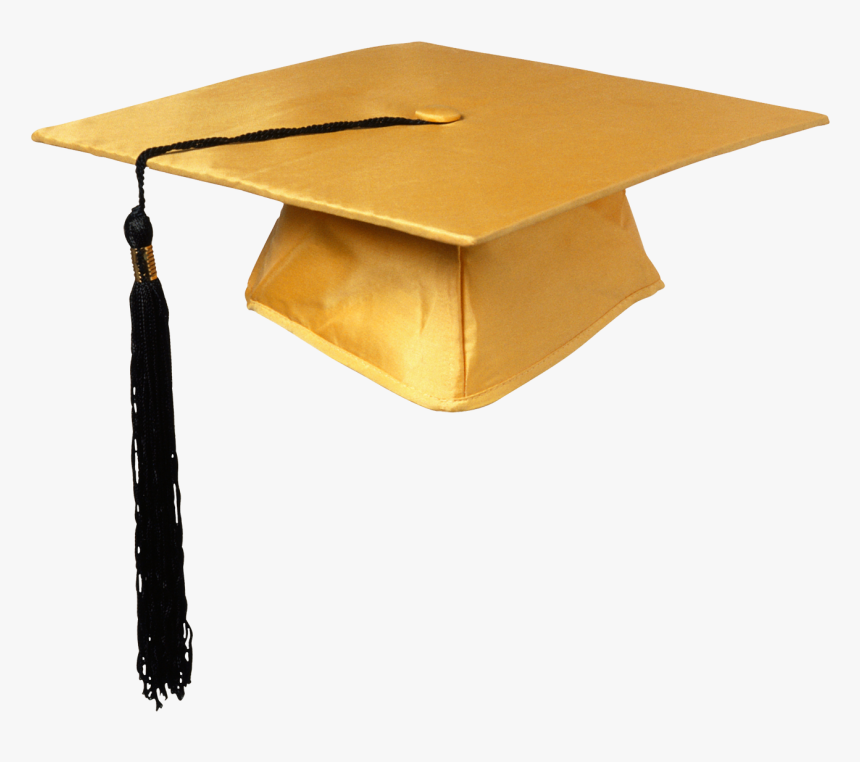 yellow graduation hat