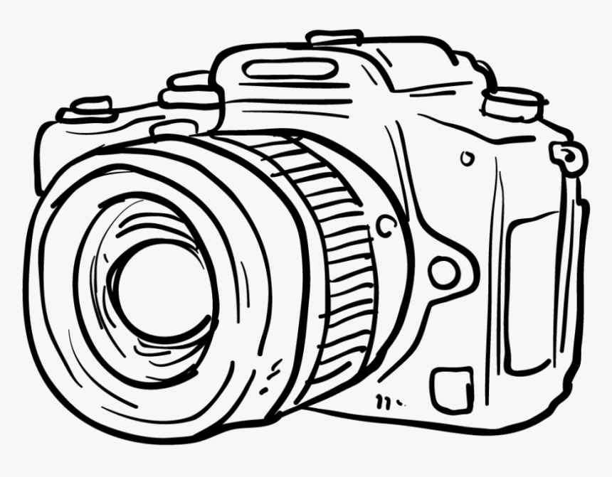 Camera White Sticker, HD Png Download, Free Download