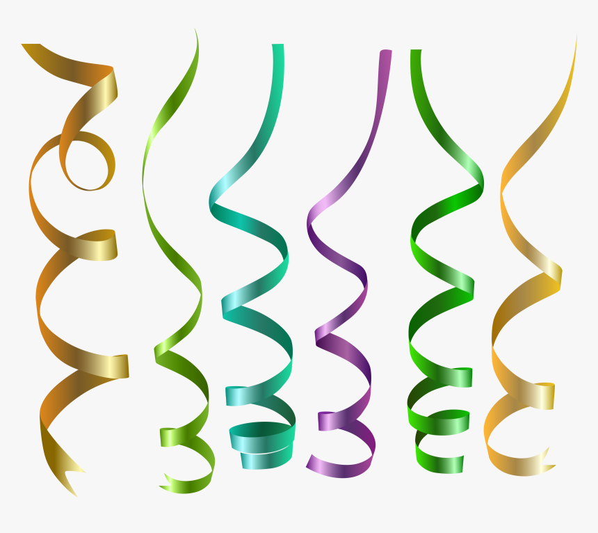 Ribbon Svg Curly, HD Png Download, Free Download