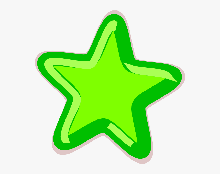 Green Star Svg Clip Arts, HD Png Download, Free Download