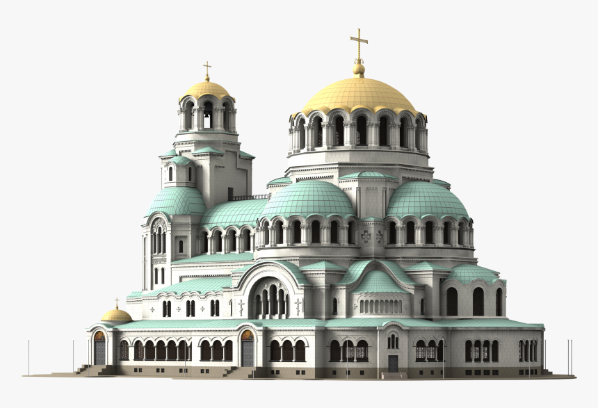 Alexander Nevsky Cathedral 3d Model, HD Png Download, Free Download
