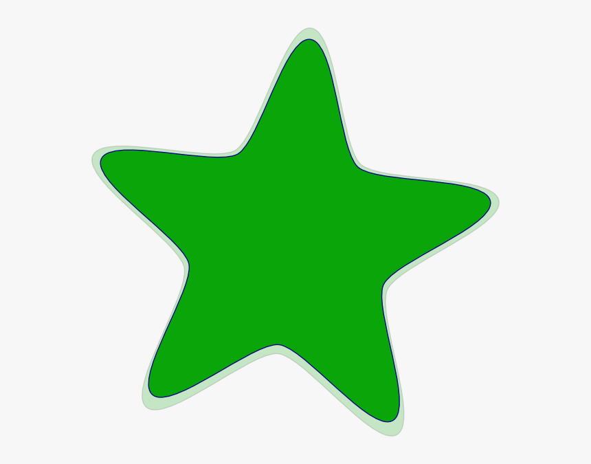 Green Star Svg Clip Arts, HD Png Download, Free Download