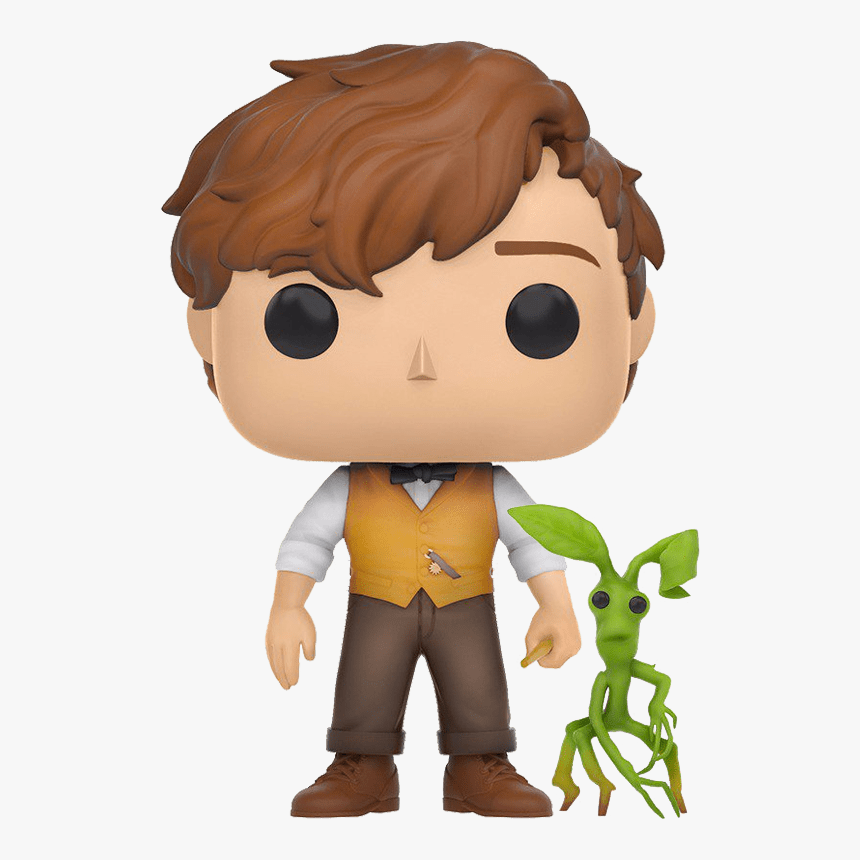 #10 Newt Scamander & Pickett - Pop Vinyl Fantastic Beasts, HD Png Download, Free Download