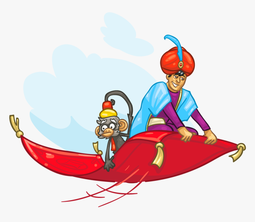 Magic Free Maybe With Princess And Prince - Flying Carpet, HD Png Download, Free Download