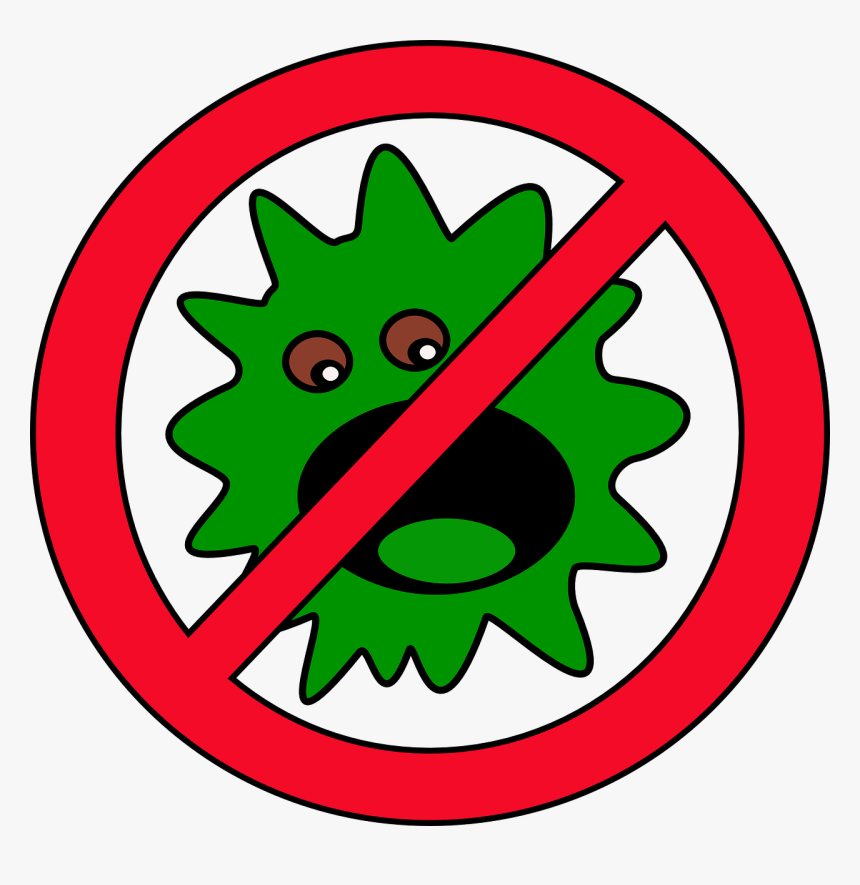 Avoiding Disease In A Cootie Filled World - Virus Clip Art, HD Png Download, Free Download