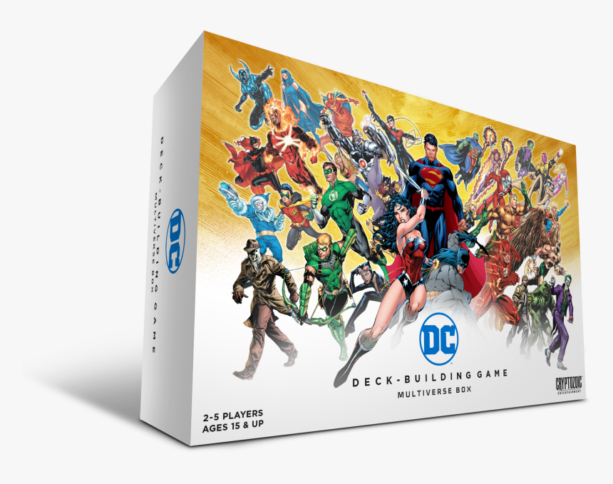 Dc Deck-building Game Multiverse Box - Dc Deck Building Game Multiverse Box, HD Png Download, Free Download