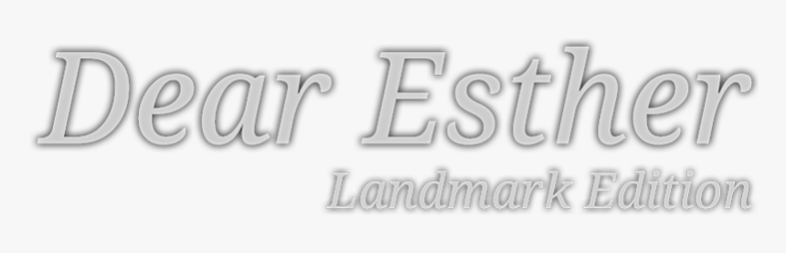 Dear esther: landmark edition download free. full