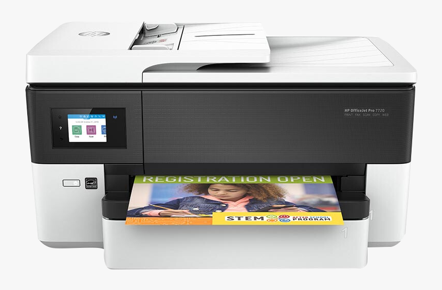 Hp Hp7720/7730/7740/7612 Printer A3 Color Inkjet Multifunction - Hp Officejet Pro 7720 Wide Format All, HD Png Download, Free Download