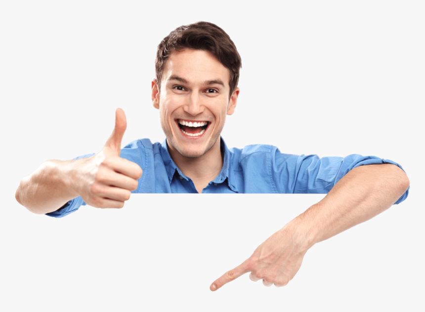 Guy Showing Thumbs Up, HD Png Download, Free Download