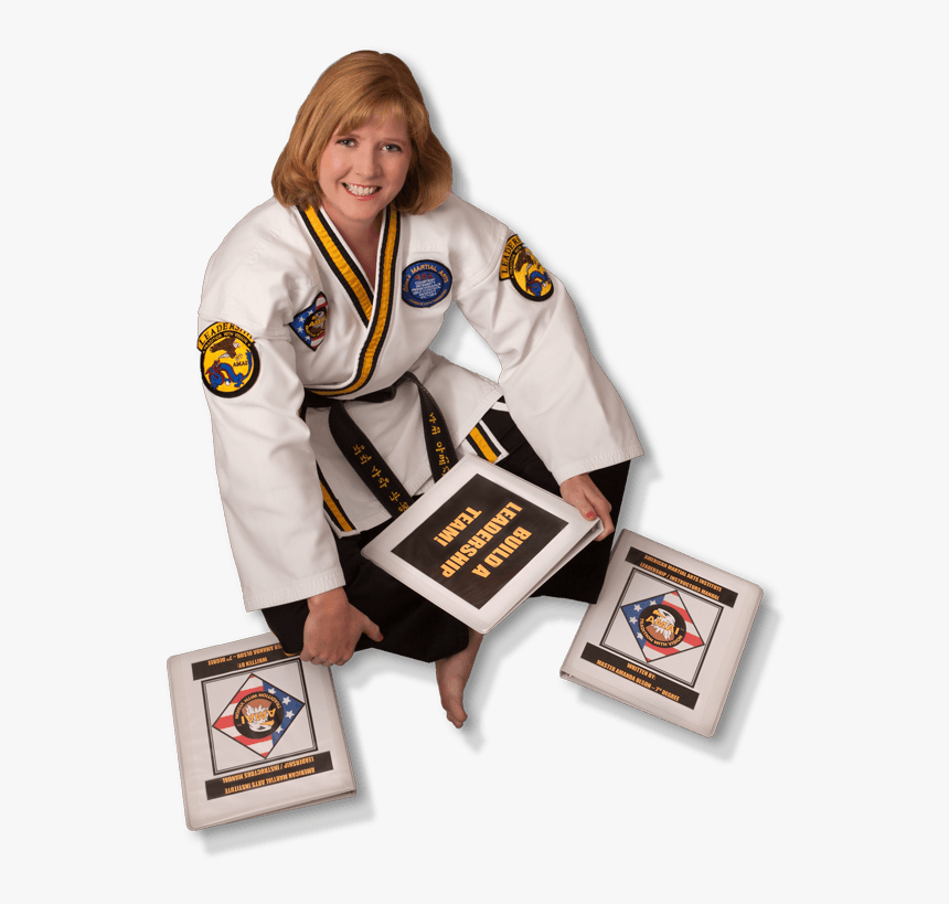 Master Amanda Olsen Sitting - Taekwondo, HD Png Download, Free Download