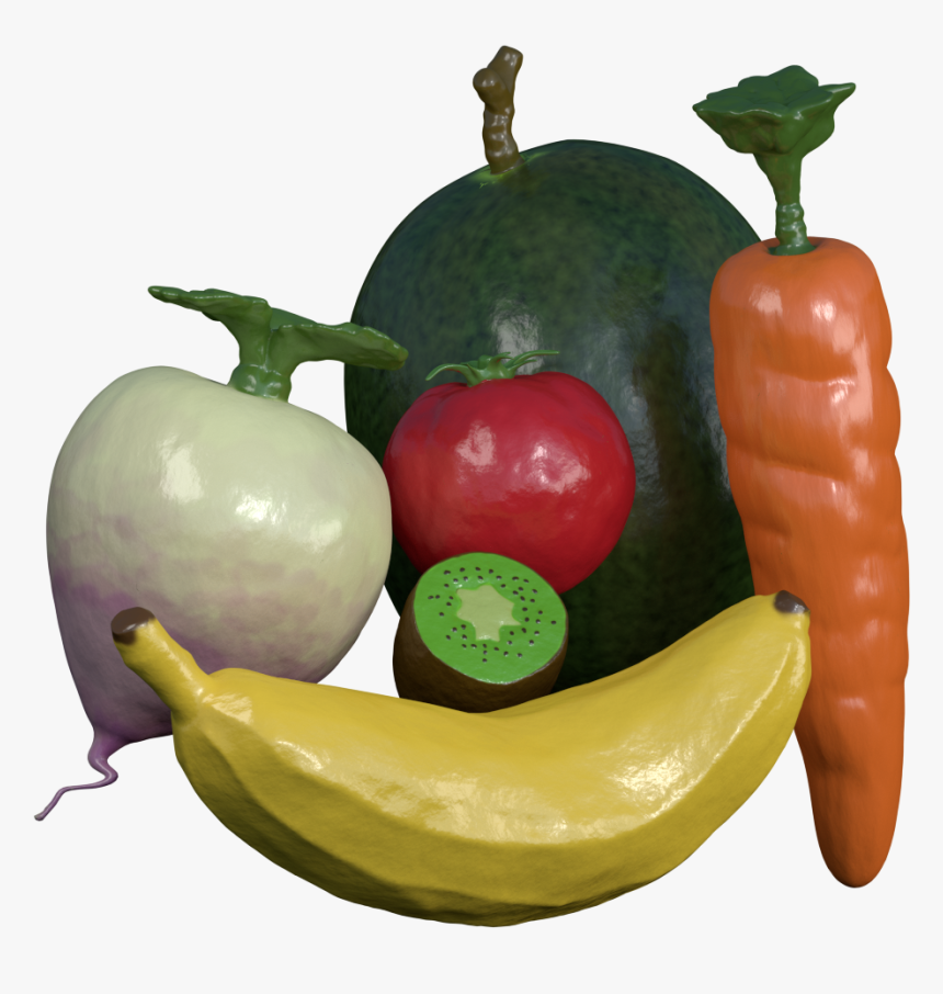 Fruit N Veg - Banana, HD Png Download, Free Download