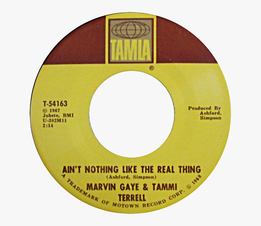 T Nothing Like The Real Thing By Marvin Gaye And Tammi - Stevie Wonder Signed Sealed Delivered I M Yours, HD Png Download, Free Download