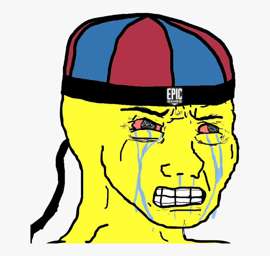 Epic Face Png -view Samegoogleiqdbsaucenao Epic Wojak - Wojak Crying Png, Transparent Png, Free Download