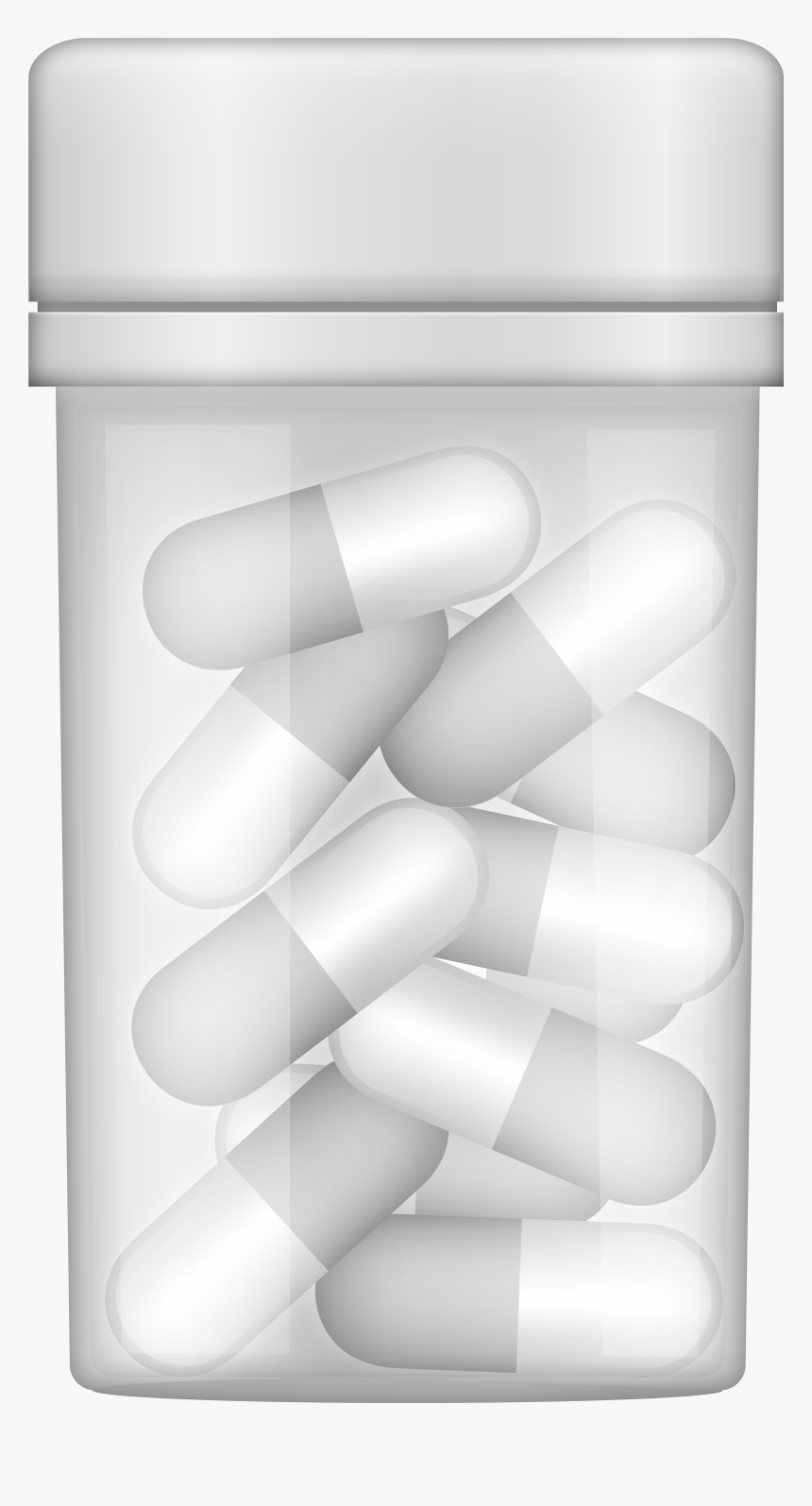 Bottle Of Pills Png Clip Art - Pill, Transparent Png, Free Download