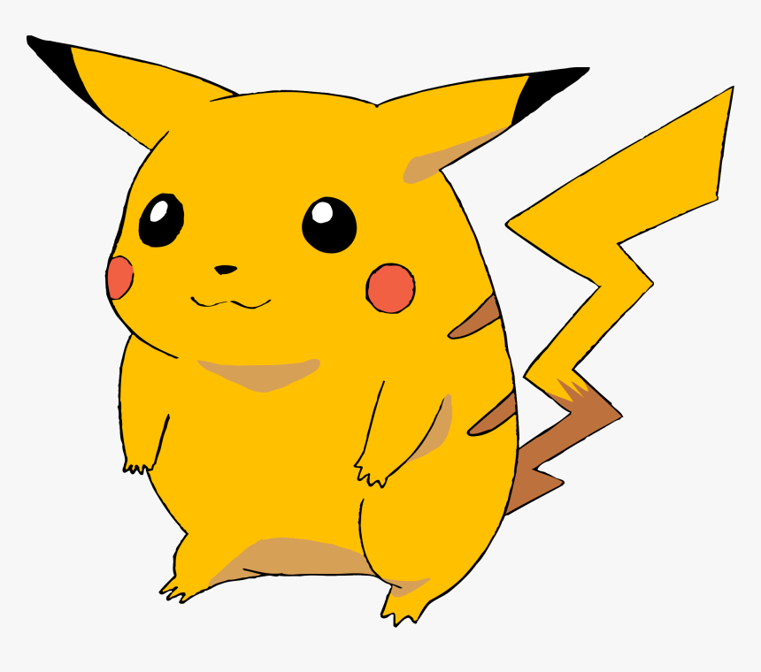 Anime Pokemon Png Transparent Image Fat Pikachu Png Download Kindpng