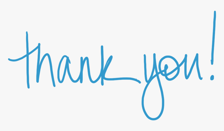 Thank You Blu, HD Png Download, Free Download