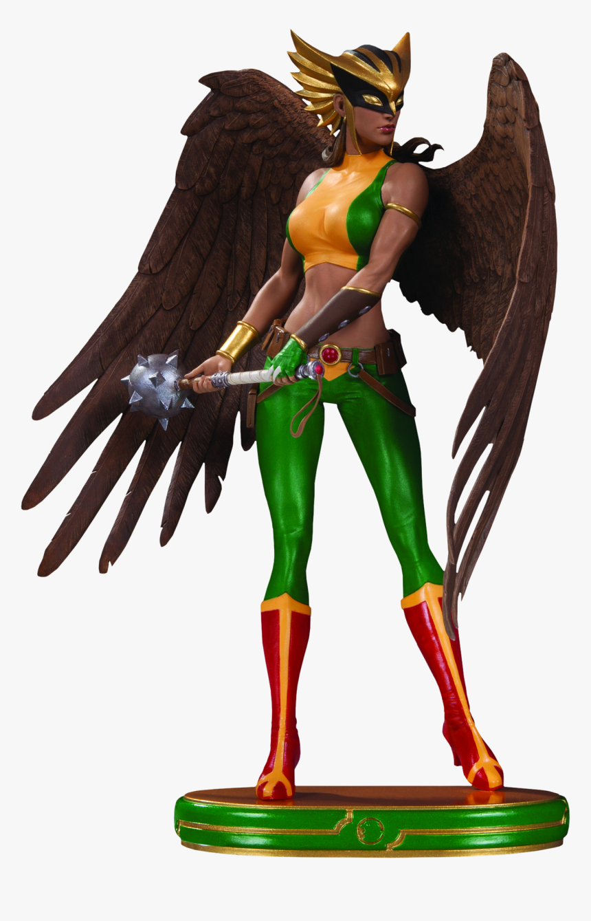 Dc Cover Girls Hawkgirl Statue, HD Png Download, Free Download