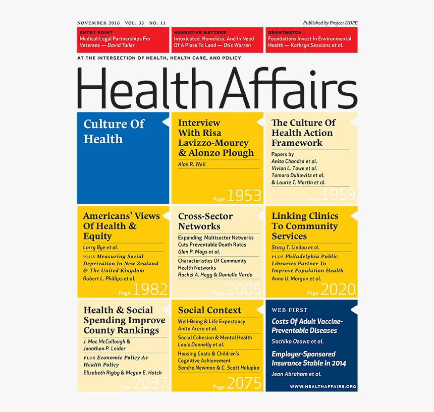 Health Affairs, HD Png Download, Free Download