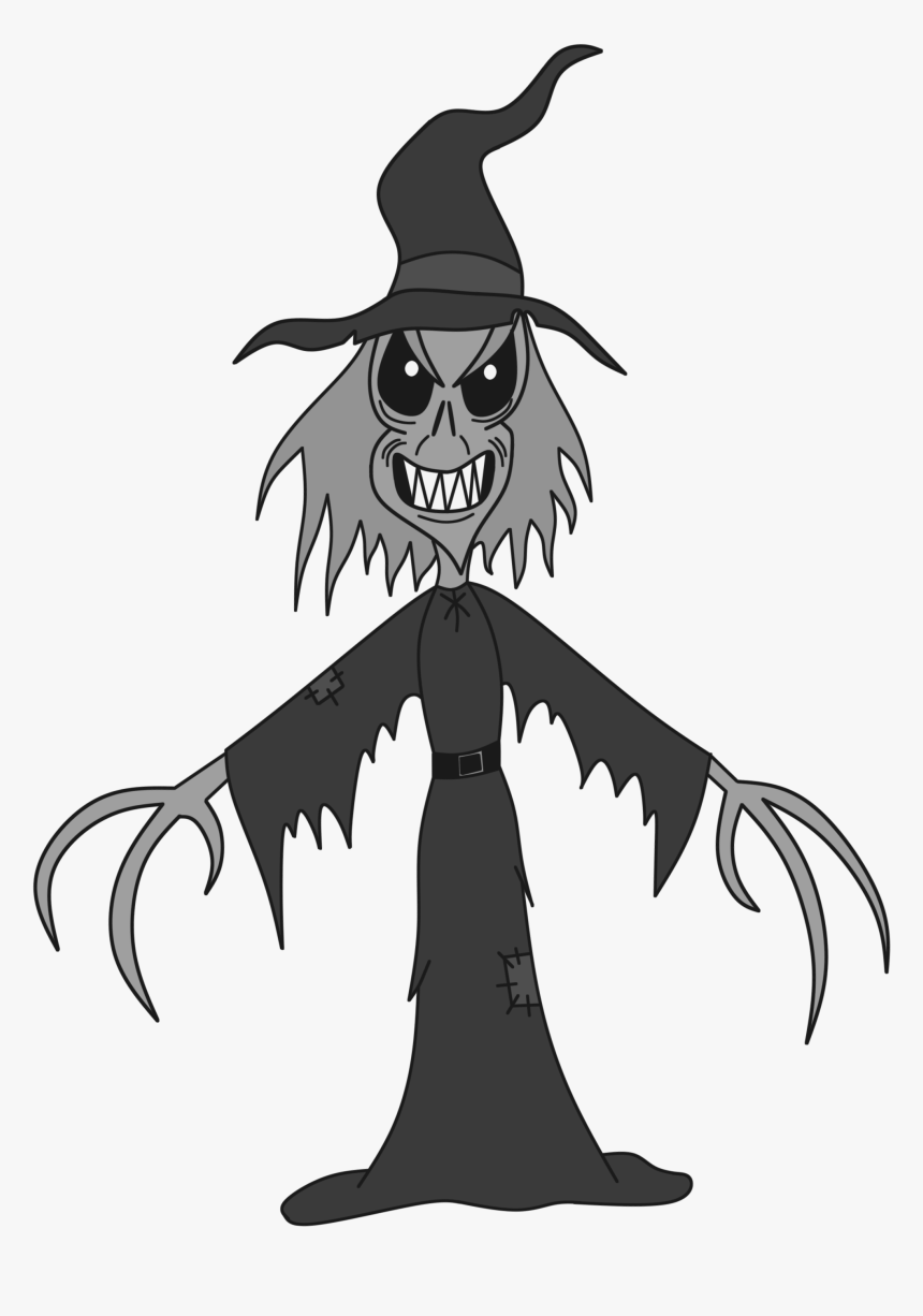 Scarecrowwitch - Cartoon, HD Png Download, Free Download