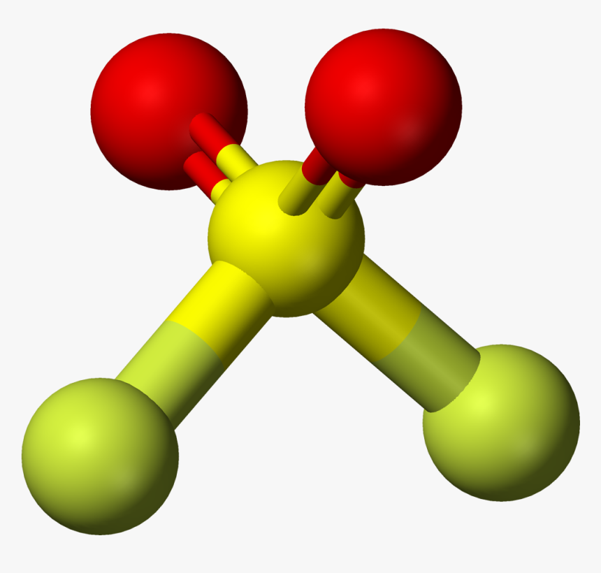 Sulfuryl Fluoride 3d Balls, HD Png Download, Free Download